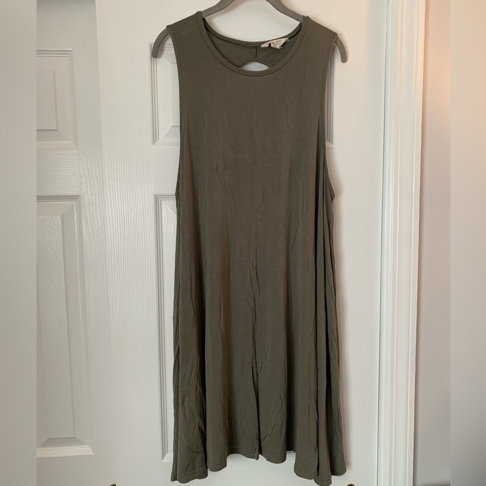 American Eagle Outfitters Soft & Sexy Olive/ Earthy Green Dress